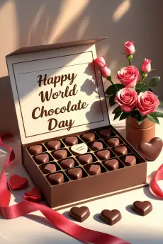 happy world chocolate day