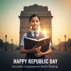 happy republic day banner