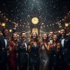 new year party background hd