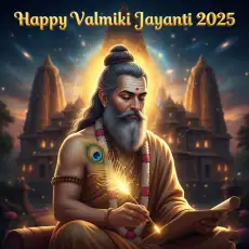 happy valmiki jayanti 2025