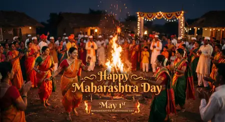 Free 1 May Maharashtra Day 2026 Wishes Photos Image Download