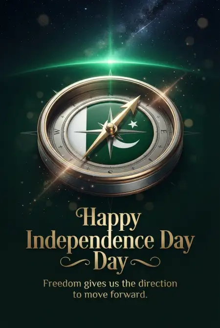 14 August 2026 Pakistan Independence Day Greeting - Free Pakistan Independence Day 2026 Download