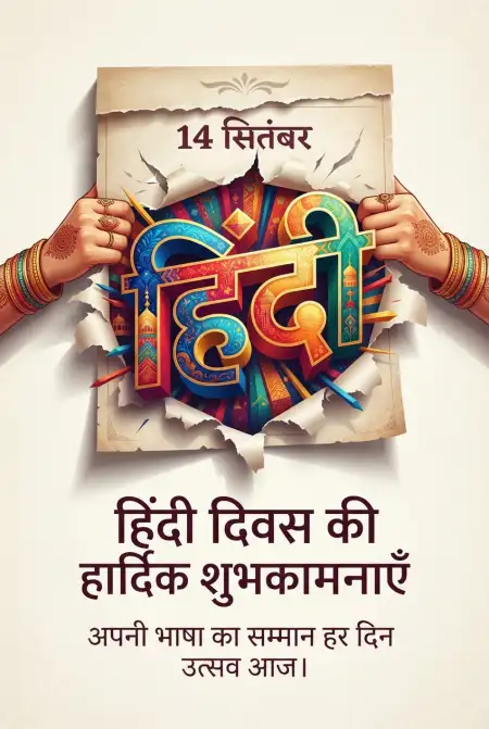 14 September Happy Hindi Diwas Wishes 2026