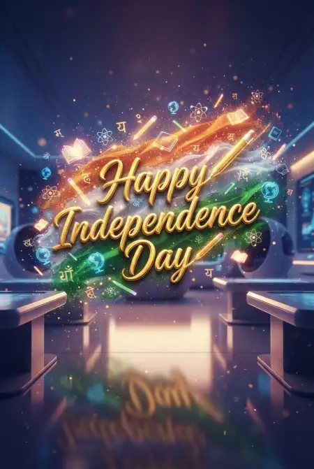 15 August Instagram Post Design 2026 - Free Independence Day Poster 2026 Download