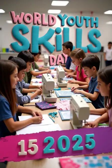 15 July World Youth Skills Day Hd Photo - Free World Youth Skills Day Download