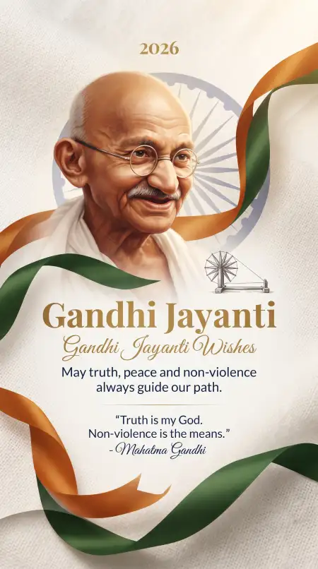 2 october 2026 gandhi jayanti wishes - Gandhi Jayanti 2026 Wishes