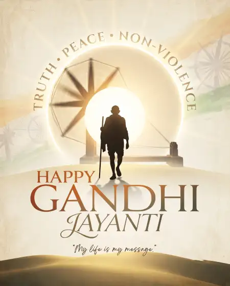2 october gandhi jayanti greetings 2026 - Gandhi Jayanti 2026