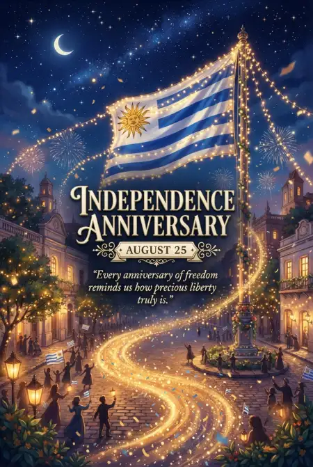 201 Years Of Uruguay Independence Day - Free Uruguay Independence Day 2026 Download
