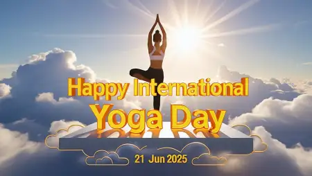 2025 Yoga Day Wishes Image For Teachers - Free Yoga Day Wishes Image Download