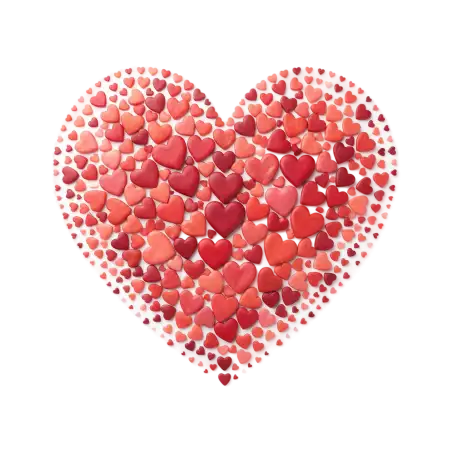 3d heart png transparent background - Heart Png Png