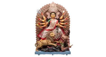 3d maa durga statue png high resolution - Maa Durga Png
