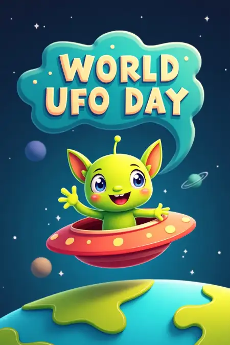 3d Ufo Photo With Glowing Lights - Free Photo Download