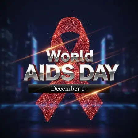 Free World AIDS Day NGO Initiatives 2025 PNG Image Download