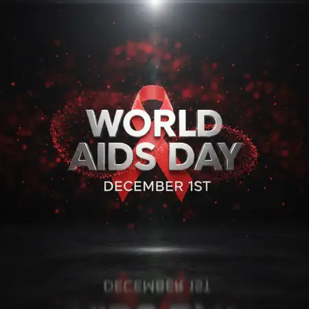 Free World AIDS Day Banner Design Ideas For Events PNG Image Download