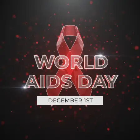 Free World AIDS Day Creative Ribbon-themed Backgrounds PNG Image Download
