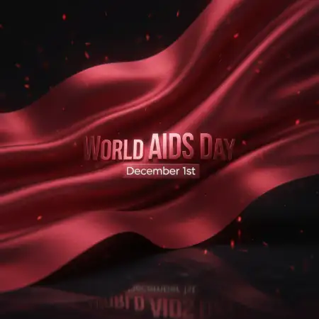 Free World AIDS Day Downloadable Poster Templates PNG Image Download