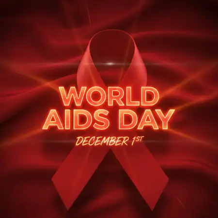 Free World AIDS Day Inspirational Quotes For Awareness PNG Image Download