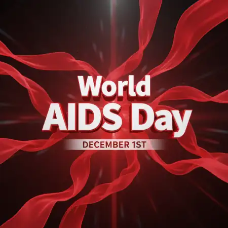 Free World AIDS Day International Theme 2025 PNG Image Download