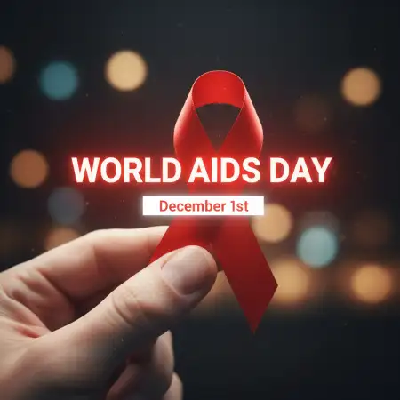 Free World AIDS Day Slogans For NGOs And Organizations PNG Image Download
