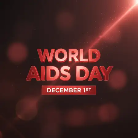Free World AIDS Day Social Media Post Examples PNG Image Download