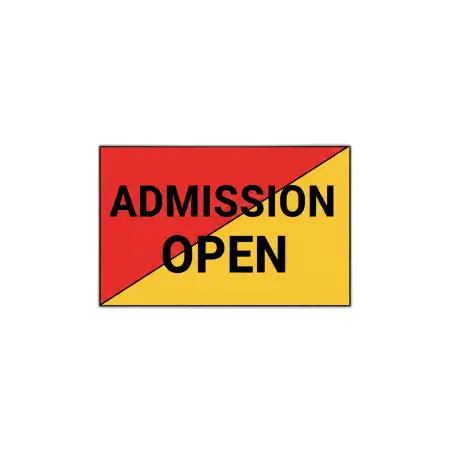 Admission Open Institute Banner Png - Free Admission Open Png Download