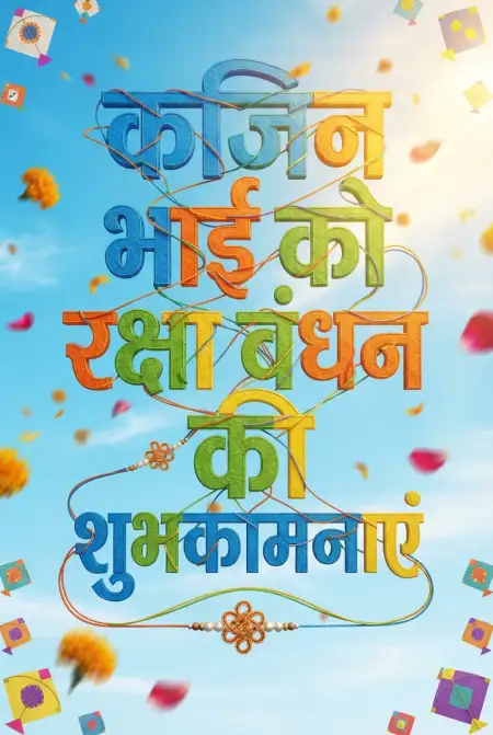 Free Advance Happy Raksha Bandhan Wishes In Hindi Image Download