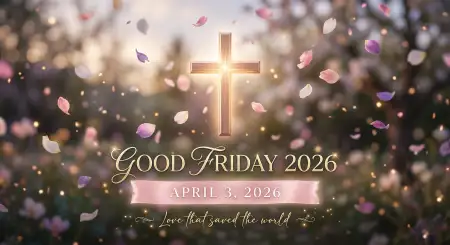 Aesthetic Good Friday Png Background - Free Good Friday 2026 Download