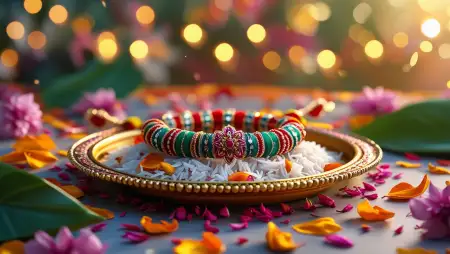 Aesthetic Rakhi Background For Digital Banners - Free Happy Rakhi Banner Background Download