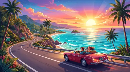 Aesthetic Summer Road Trip Wallpaper Hd - Free Summer Aesthetic Wallpaper Download