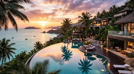 Aesthetic Summer Wallpaper With Tropical Paradise - Free Summer Aesthetic Wallpaper Download