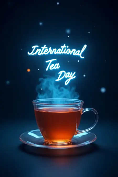 Aesthetic Tea Day Instagram Post - Free Related International Tea Day Image