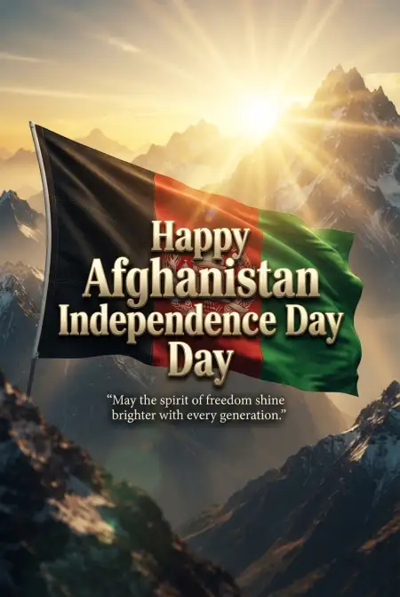 Afghan Independence Day 2026 Celebration Images - Free Afghan Independence Day 2026 Download