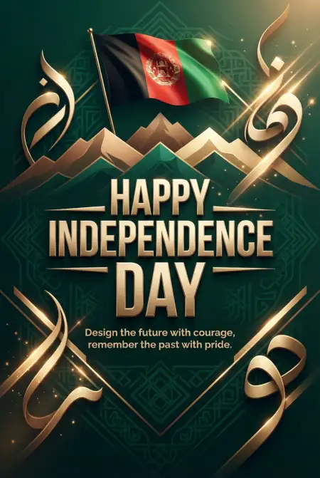 Afghan Independence Day 2026 Creative Poster - Free Afghan Independence Day 2026 Download