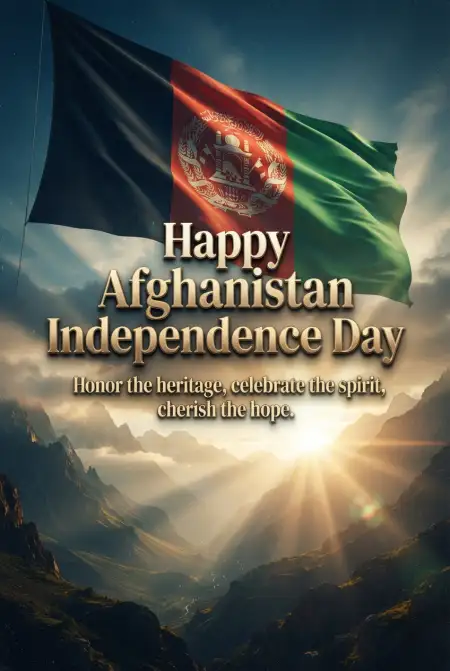 Afghan Independence Day 2026 Flag Wallpaper - Free Afghan Independence Day 2026 Download