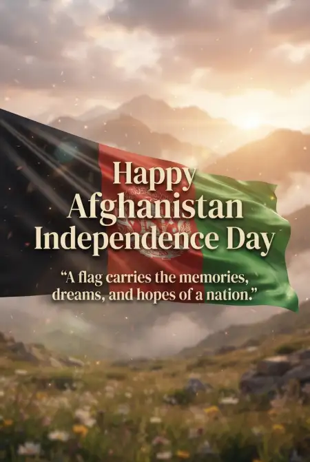 Afghan Independence Day 2026 Inspirational Quotes - Free Afghan Independence Day 2026 Download