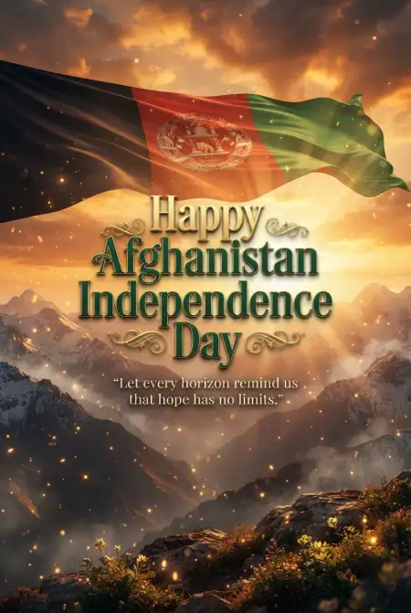 Afghanistan Independence Day 2026 Canva Poster Ideas - Free Afghan Independence Day 2026 Download