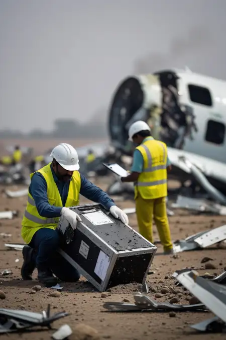 Ahmedabad Flight Crash Black Box Recovered - Free Black Download