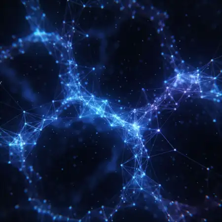 Ai Business Background With Network Lines - Free Ai Business Background Download