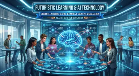 Ai Education Concept Png - Free World Youth Skills Day 2026 Download