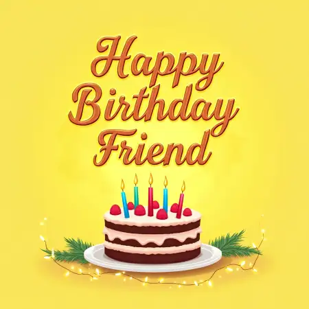 AI Generated Happy Birthday Wishes Image - Free Happy Birthday Wishes Download