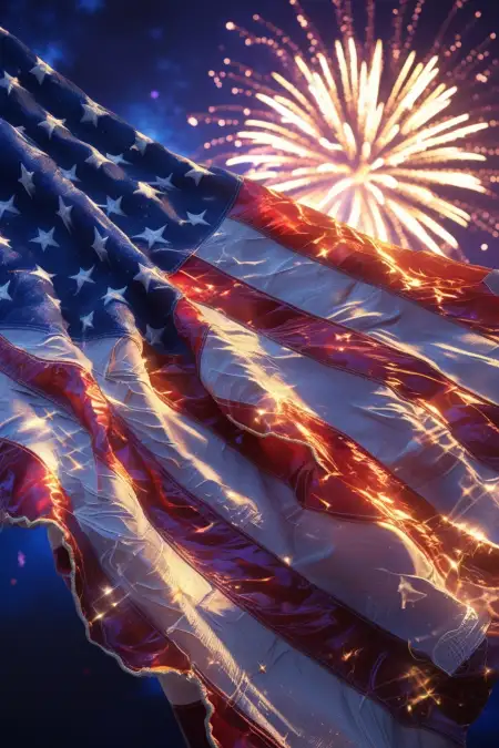 American Flag Background With Soldiers - Free Sold Background Download