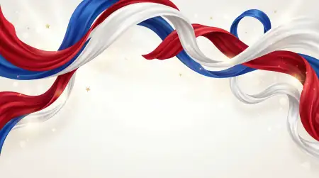 American Flag Flyer Background For Event Invitations Promotional Posters And Social Media Posts - Free Usa Flag Download
