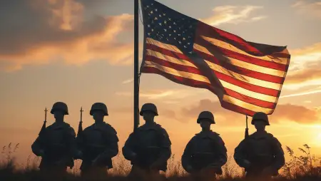 American Flag Waving Background Animation - Free Background Download