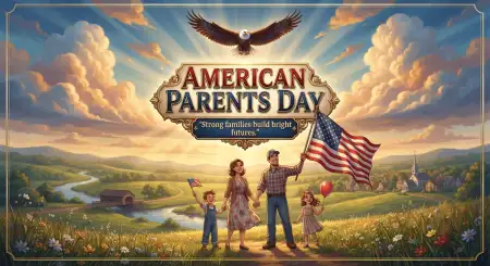 American Parents Day Editable Template - Free American Parents Day 2026 Download