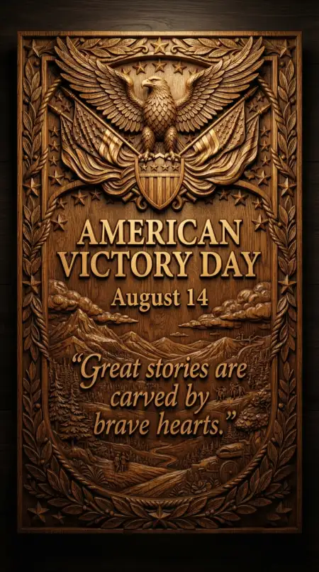 Free American Victory Day Card Image Download