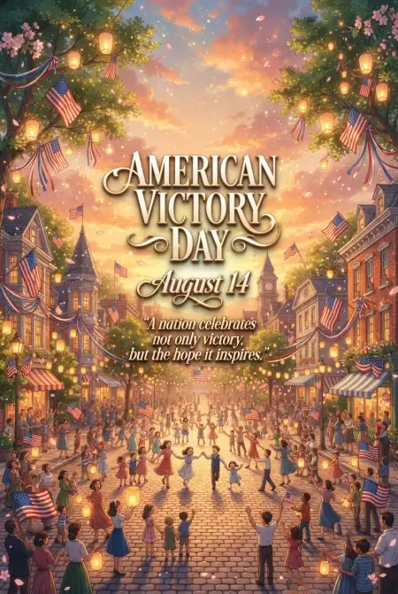 Free American Victory Day Celebration 2026 Image Download