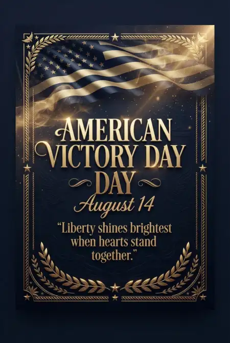 Free American Victory Day Community Celebration Image Download