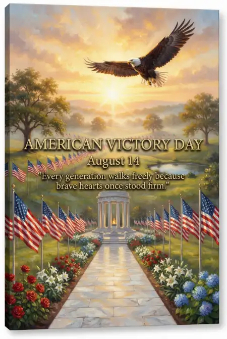 Free American Victory Day Digital Art Image Download