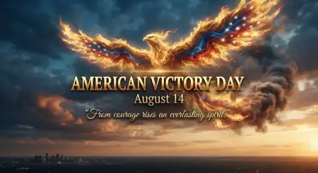 Free American Victory Day Email Banner Image Download