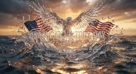 Free American Victory Day Flag Background Image Download